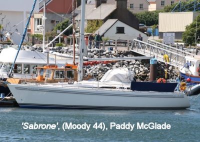 Sabrone (Paddy McGlade) Moody 44