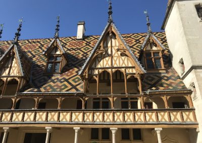 The 15th C. hospice at Chalon