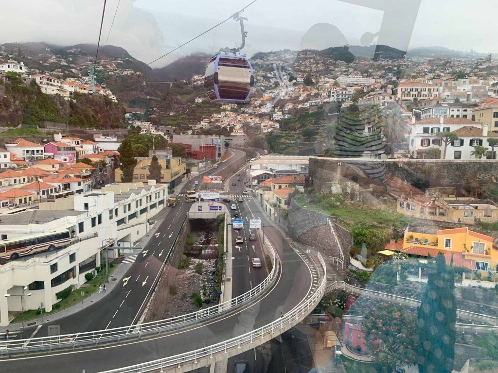 30. View from the cable cat at Funchal en route to the Tropcal gardens