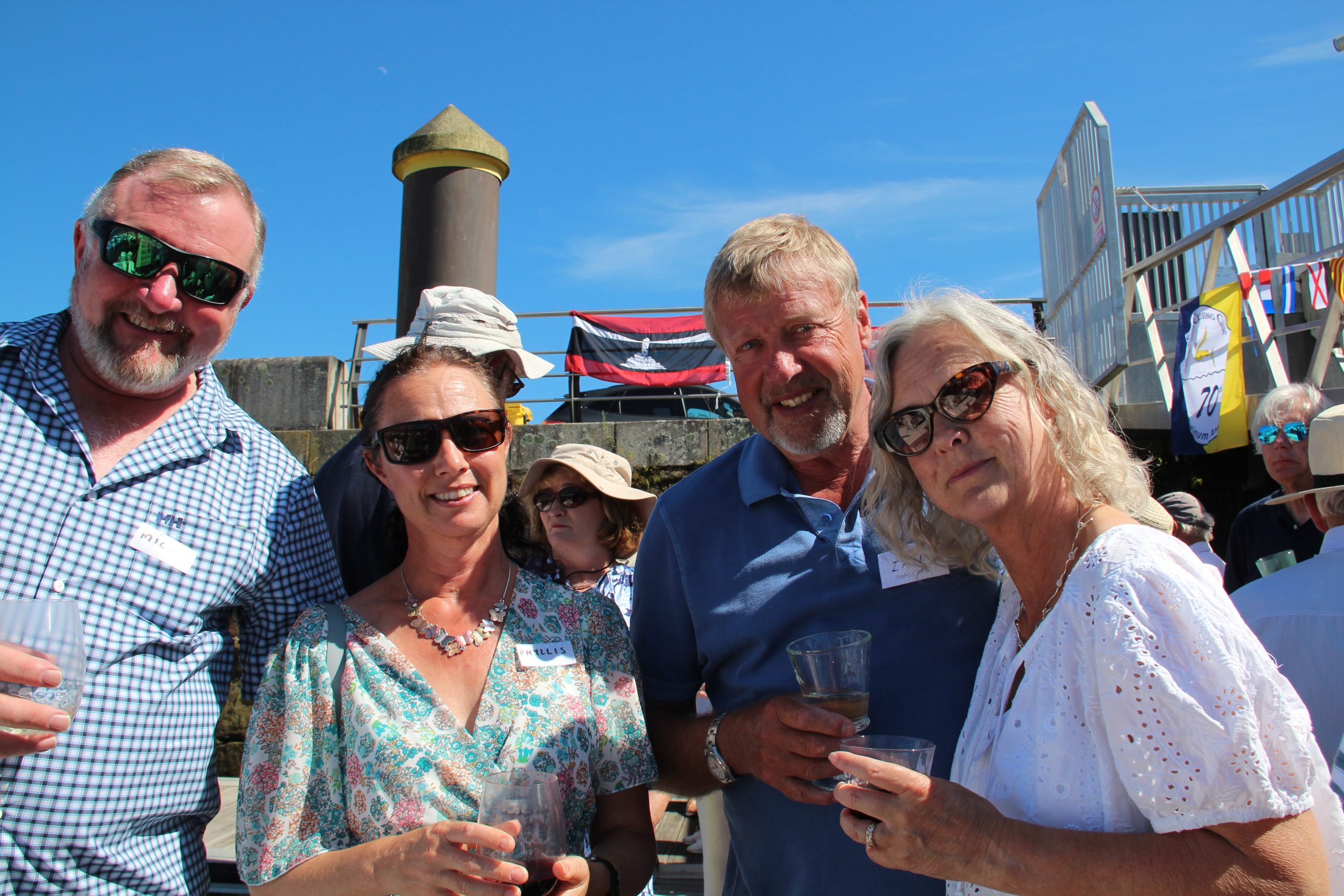 240713 Mick & Phyllis (Allegra) Ian & Nicky (Seascape) IMG 5908