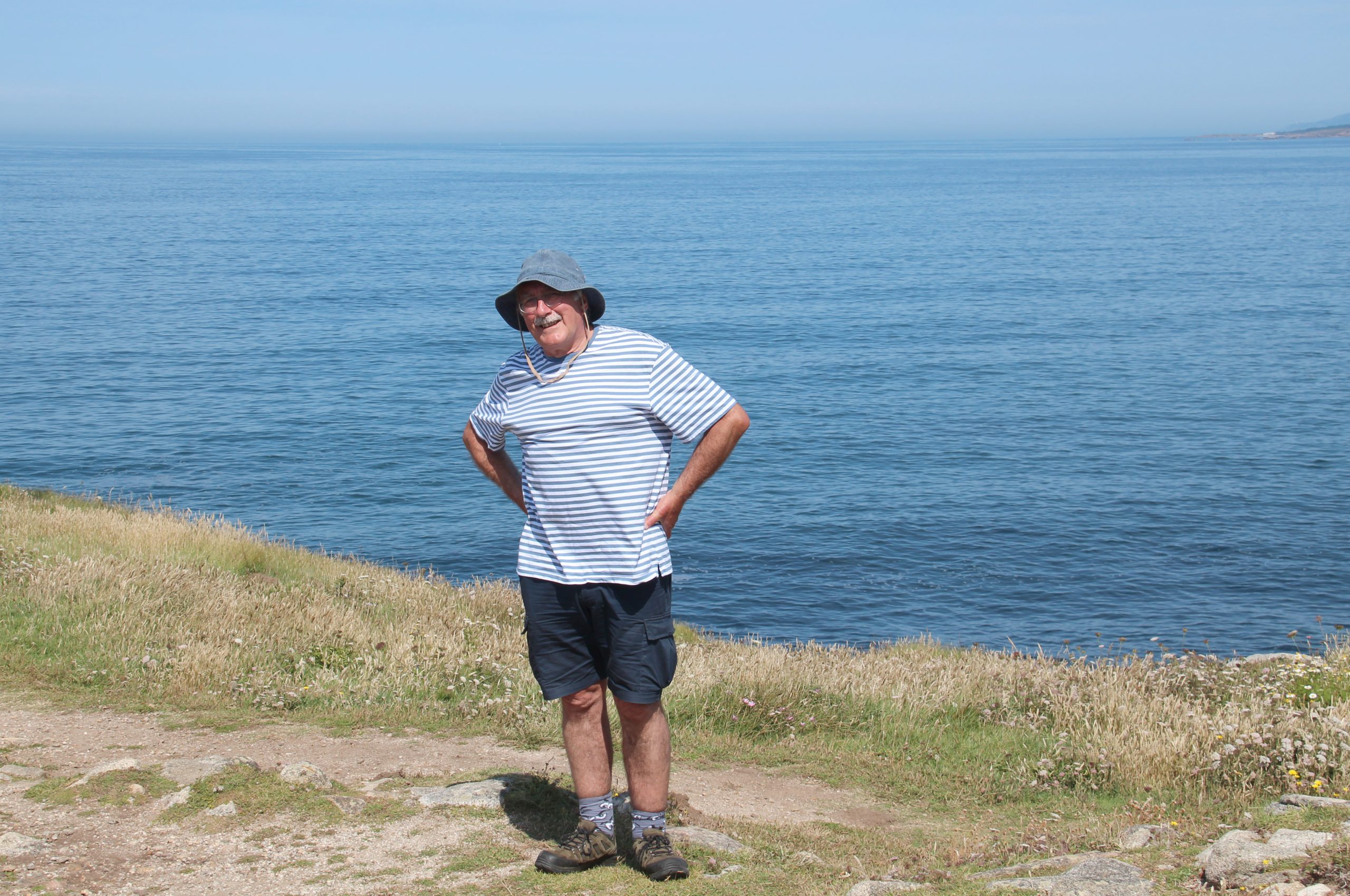 240717 Nigel (Briomhar) at Castro de Barona summit IMG 6127
